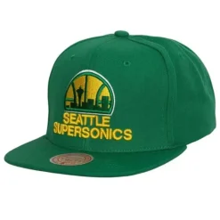 Headwear Mitchell & Ness -75 Logo Snapback Seattle Supersonics
