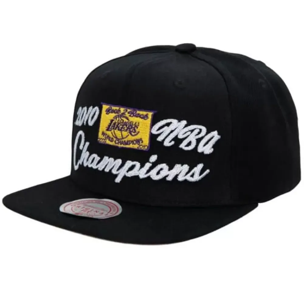 Headwear Mitchell & Ness -10 Nba Champs Snapback Hwc Los Angeles Lakers
