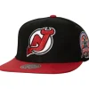 Headwear Mitchell & Ness -2 Tone Side Patch Snapback New Jersey Devils