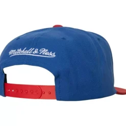 Headwear Mitchell & Ness -2 Tone Side Patch Snapback New York Rangers