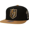 Headwear Mitchell & Ness -2 Tone Side Patch Snapback Vegas Golden Knights