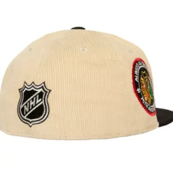 Headwear Mitchell & Ness -2 Tone Team Cord Fitted Chicago Blackhawks