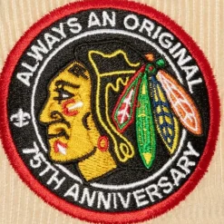 Headwear Mitchell & Ness -2 Tone Team Cord Fitted Chicago Blackhawks