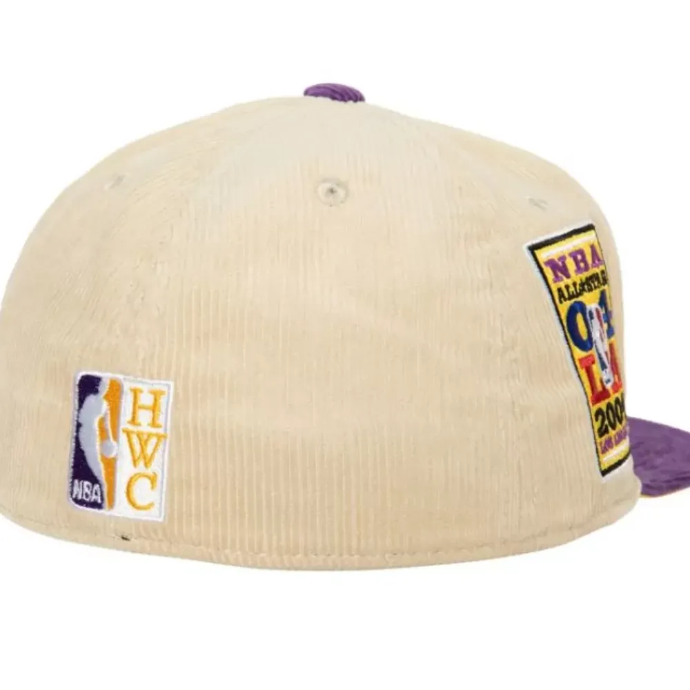 Headwear Mitchell & Ness -2 Tone Team Cord Fitted Hwc Los Angeles Lakers
