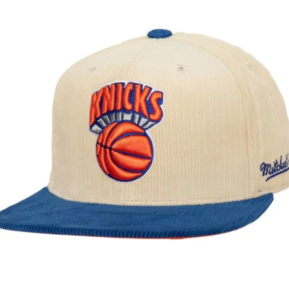 Headwear Mitchell & Ness -2 Tone Team Cord Fitted Hwc New York Knicks