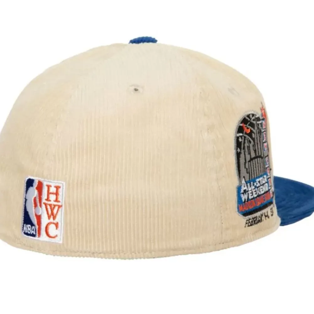 Headwear Mitchell & Ness -2 Tone Team Cord Fitted Hwc New York Knicks