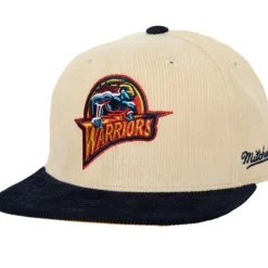 Headwear Mitchell & Ness -2 Tone Team Cord Fitted Hwc Golden State Warriors