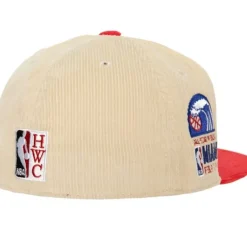 Headwear Mitchell & Ness -2 Tone Team Cord Fitted Hwc Miami Heat