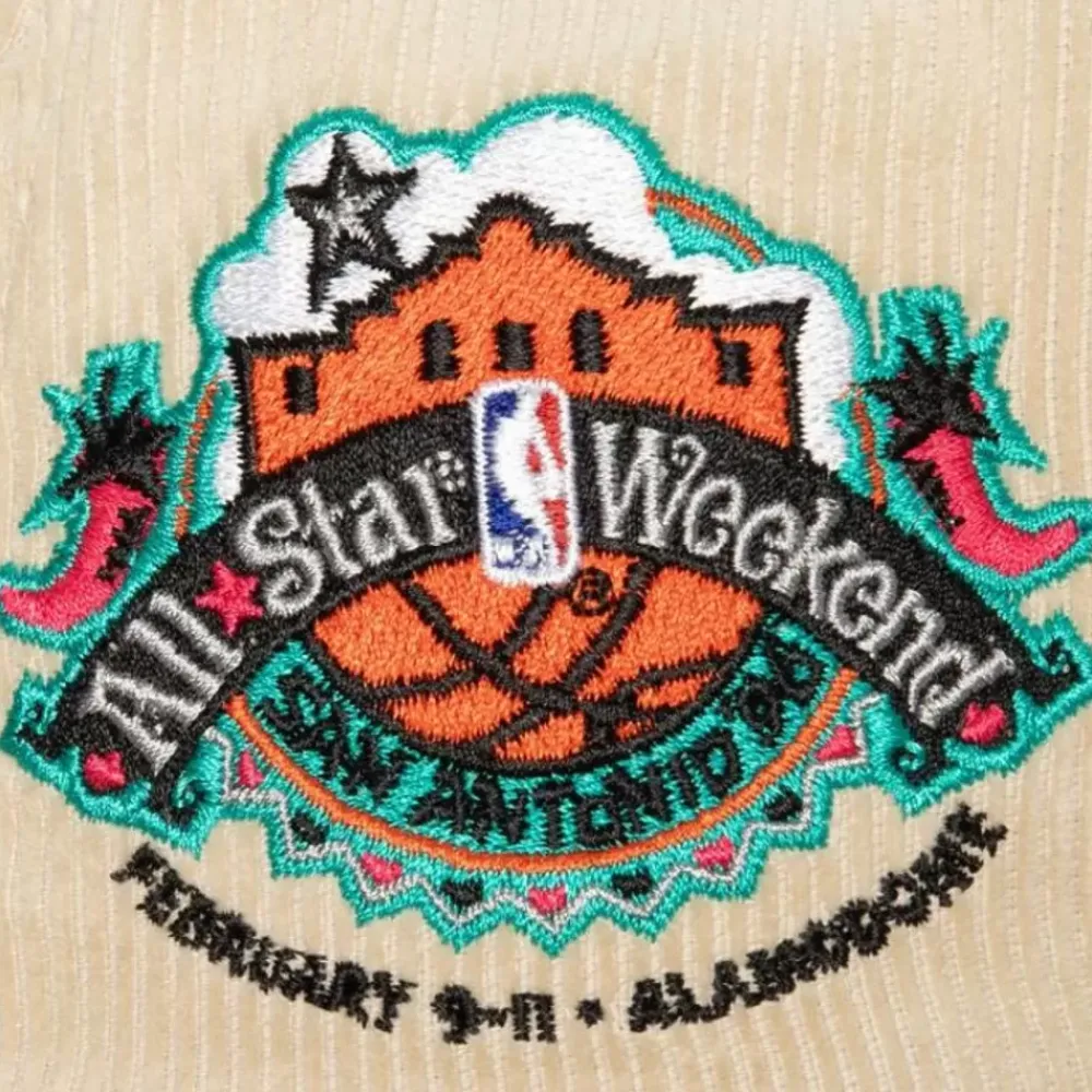 Headwear Mitchell & Ness -2 Tone Team Cord Fitted Hwc San Antonio Spurs