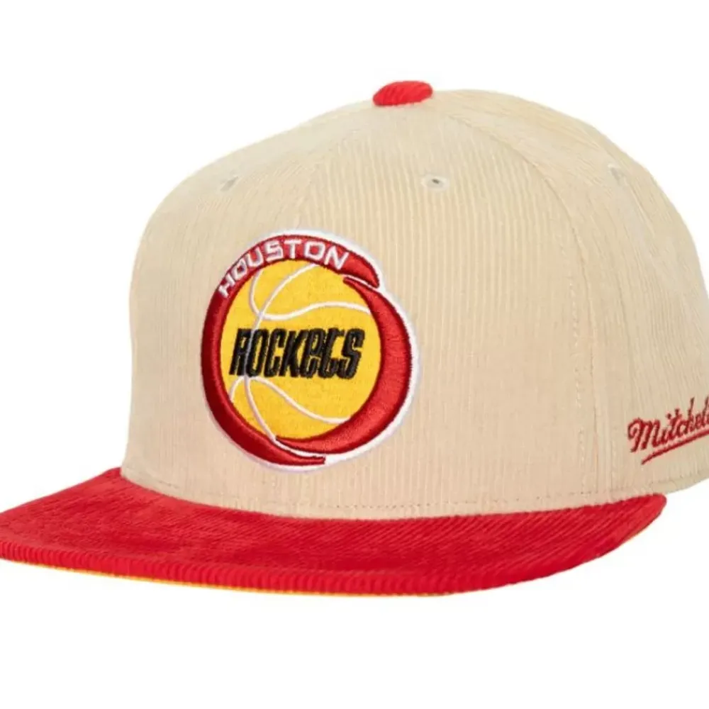 Headwear Mitchell & Ness -2 Tone Team Cord Fitted Hwc Houston Rockets