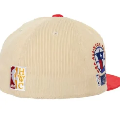 Headwear Mitchell & Ness -2 Tone Team Cord Fitted Hwc Houston Rockets