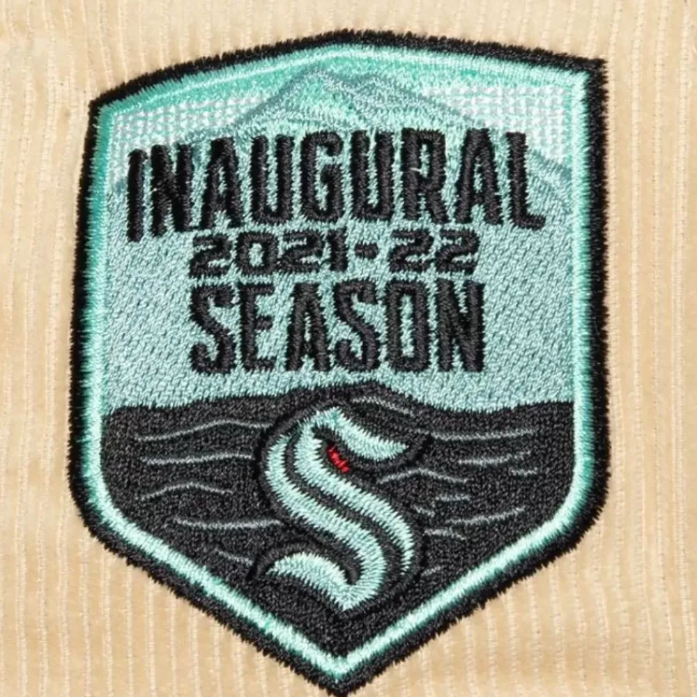 Headwear Mitchell & Ness -2 Tone Team Cord Fitted Seattle Kraken