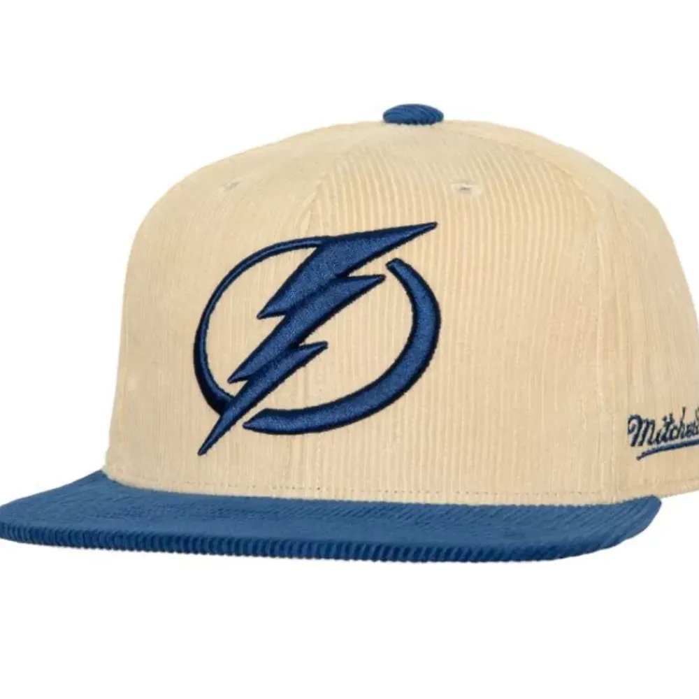 Headwear Mitchell & Ness -2 Tone Team Cord Fitted Tampa Bay Lightning