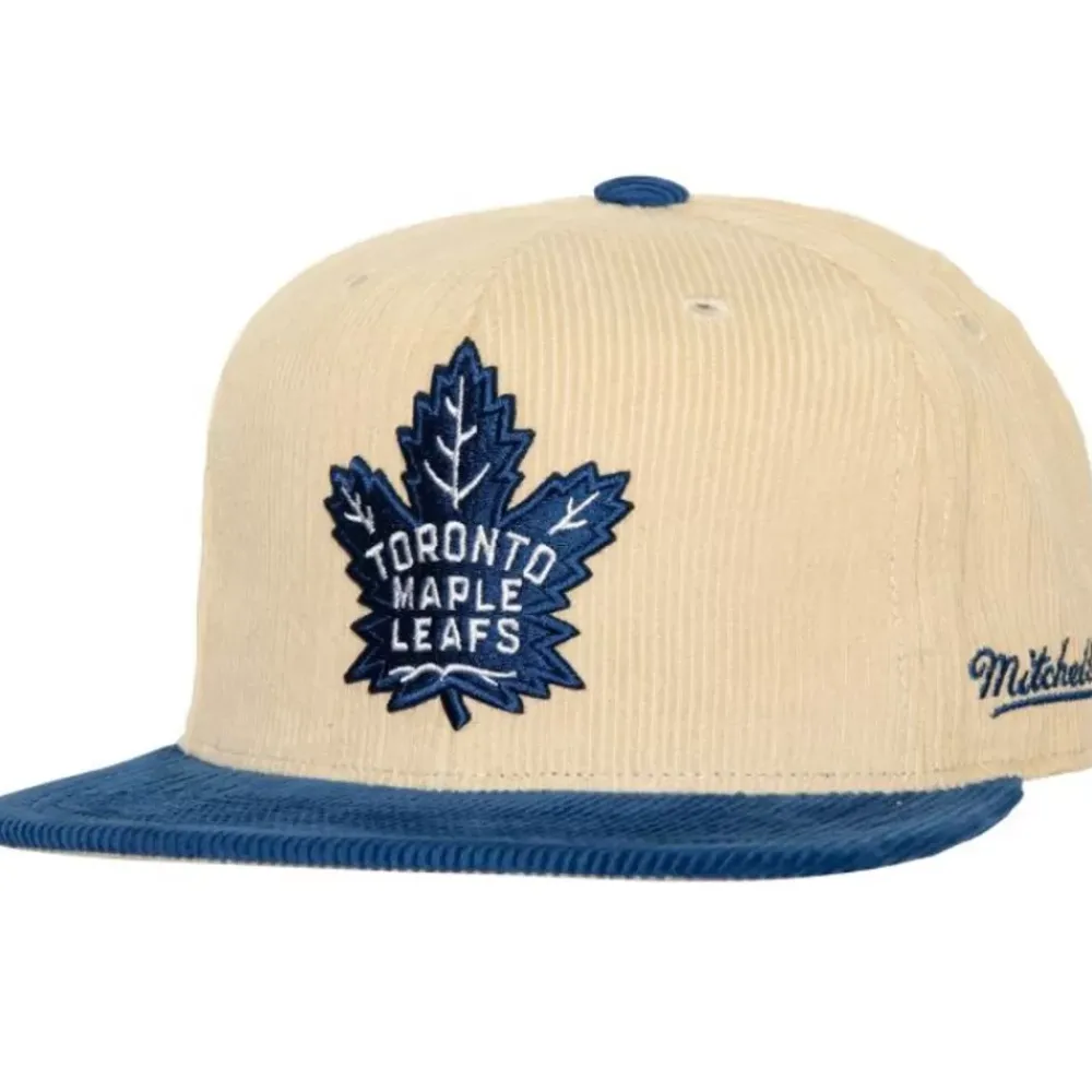Headwear Mitchell & Ness -2 Tone Team Cord Fitted Toronto Maple Leafs