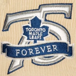 Headwear Mitchell & Ness -2 Tone Team Cord Fitted Toronto Maple Leafs