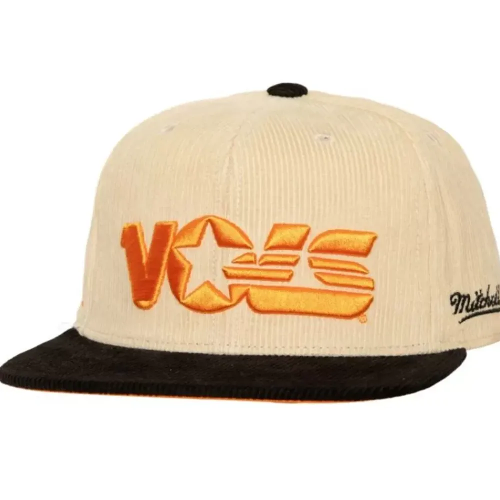 Headwear Mitchell & Ness -2 Tone Team Cord Fitted University Of Tennessee