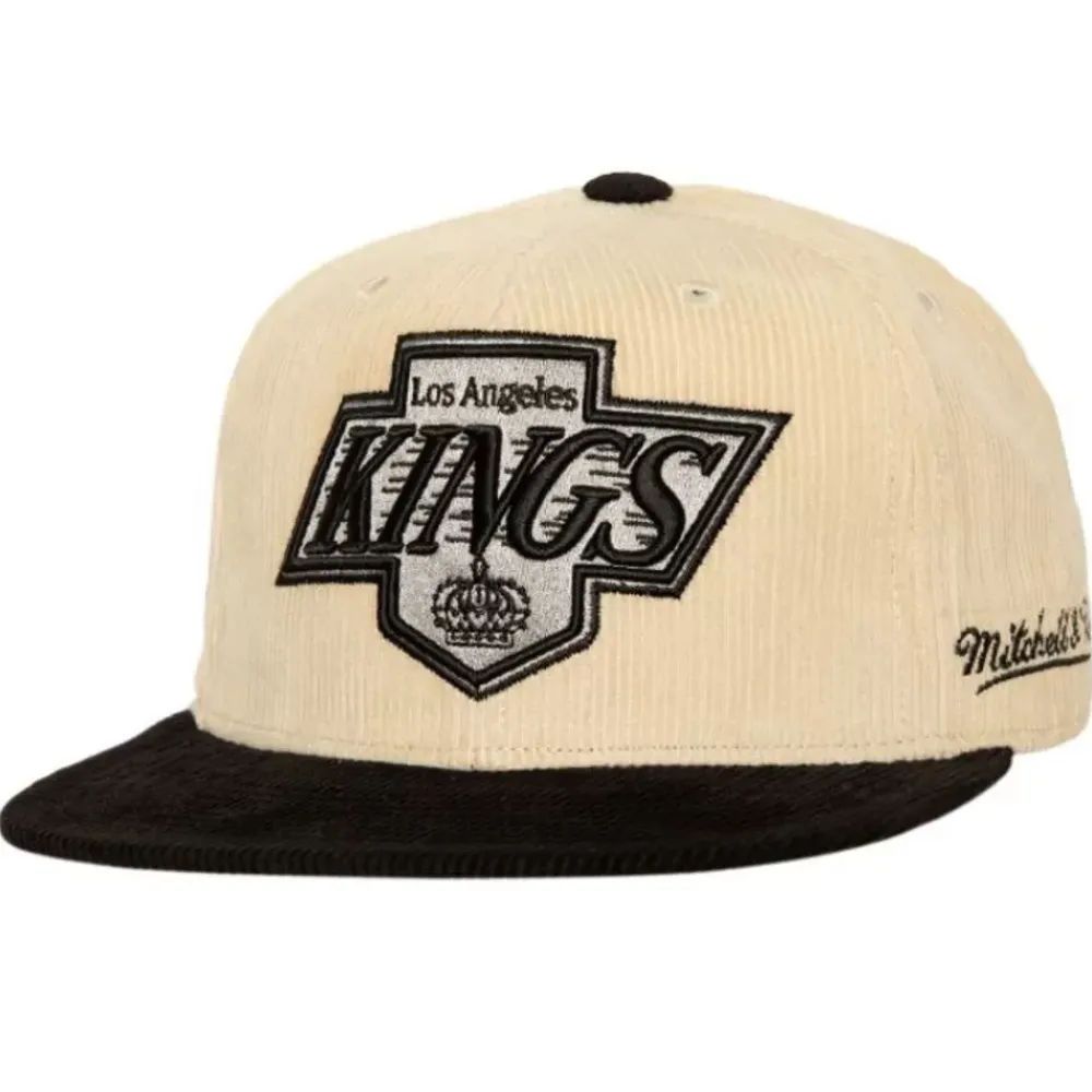 Headwear Mitchell & Ness -2 Tone Team Cord Fitted Vntg Los Angeles Kings