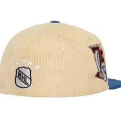 Headwear Mitchell & Ness -2 Tone Team Cord Fitted Vntg New York Rangers