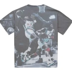 Apparel Mitchell & Ness T-Shirts & Tops-Above The Rim Sublimated S/S Tee Houston Rockets