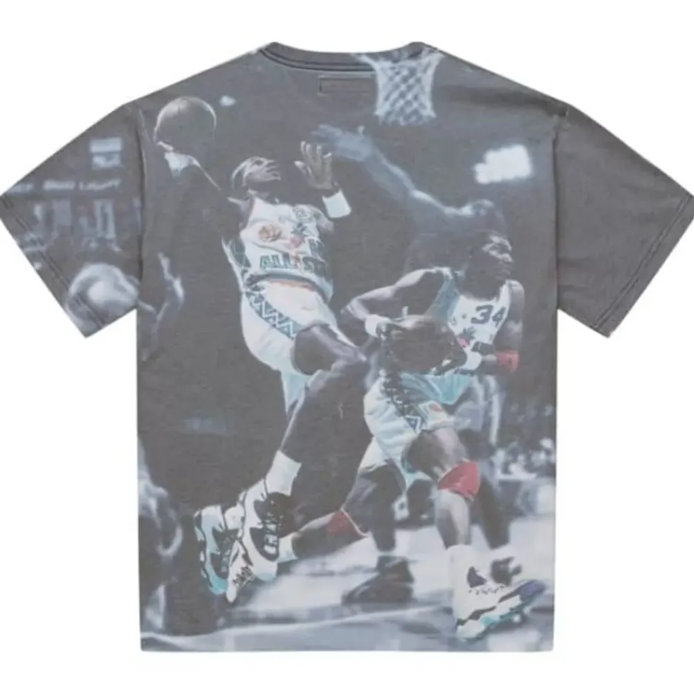 Apparel Mitchell & Ness T-Shirts & Tops-Above The Rim Sublimated S/S Tee Houston Rockets