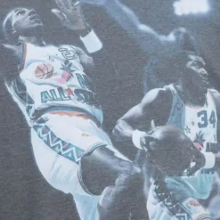 Apparel Mitchell & Ness T-Shirts & Tops-Above The Rim Sublimated S/S Tee Houston Rockets