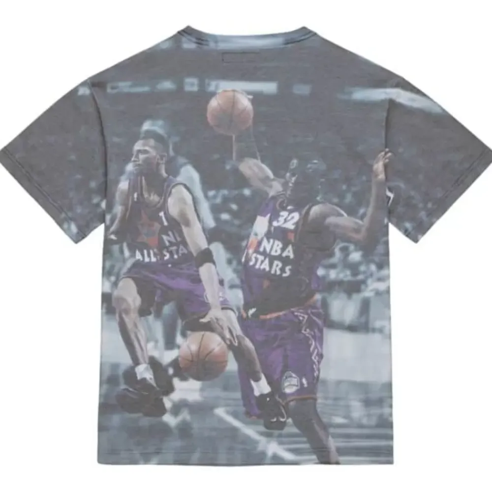 Apparel Mitchell & Ness T-Shirts & Tops-Above The Rim Sublimated S/S Tee Orlando Magic