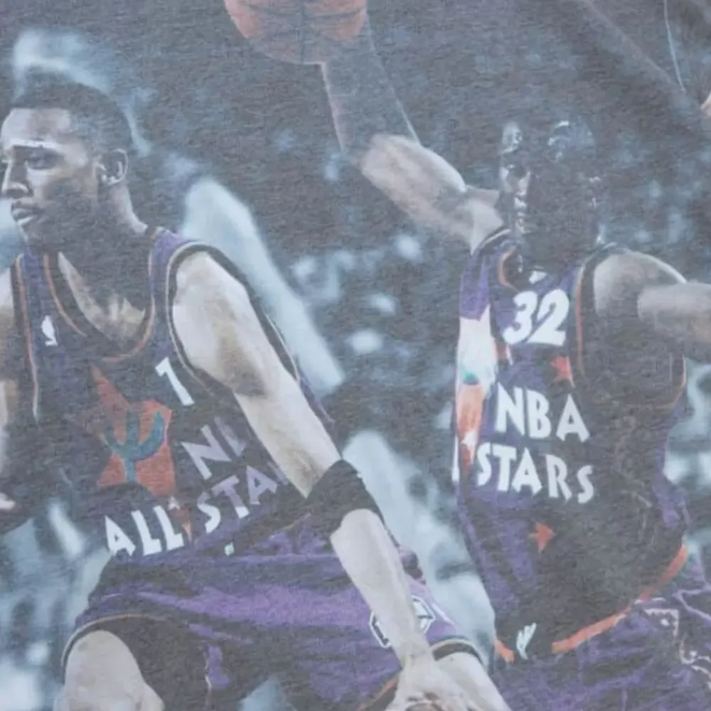 Apparel Mitchell & Ness T-Shirts & Tops-Above The Rim Sublimated S/S Tee Orlando Magic