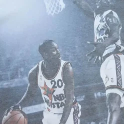 Apparel Mitchell & Ness T-Shirts & Tops-Above The Rim Sublimated S/S Tee Seattle Supersonics