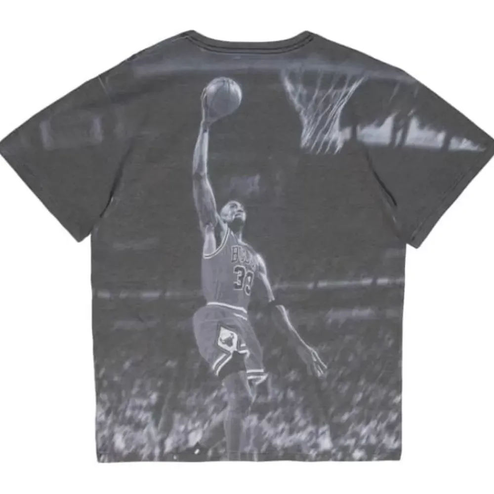 Apparel Mitchell & Ness T-Shirts & Tops-Above The Rim Sublimated Ss Tee Chicago Bulls Scottie Pippen