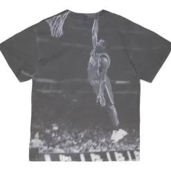 Apparel Mitchell & Ness T-Shirts & Tops-Above The Rim Sublimated Ss Tee Philadelphia 76Ers Allen Iverson