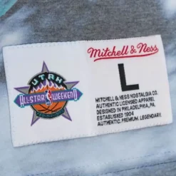 Apparel Mitchell & Ness T-Shirts & Tops-Above The Rim Sublimated S/S Tee Golden State Warriors