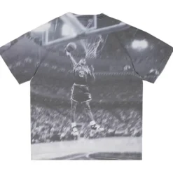 Apparel Mitchell & Ness T-Shirts & Tops-Above The Rim Sublimated Ss Tee New York Knicks John Starks