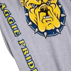Apparel Mitchell & Ness T-Shirts & Tops-Aggie Pride Longsleeve North Carolina A&T University