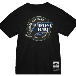 Apparel Mitchell & Ness T-Shirts & Tops-A.L. Champs Tee Tampa Bay Rays