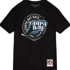 Apparel Mitchell & Ness T-Shirts & Tops-A.L. Champs Tee Tampa Bay Rays 2008