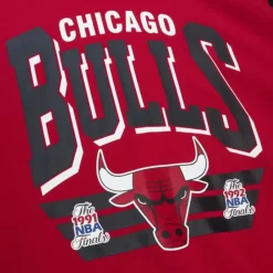 Apparel Mitchell & Ness Hoodies & Sweatshirts-All Over Crew 3.0 Chicago Bulls