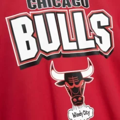 Apparel Mitchell & Ness T-Shirts & Tops-All Over Crew 2.0 Chicago Bulls