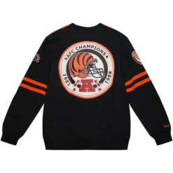 Apparel Mitchell & Ness T-Shirts & Tops-All Over Crew 2.0 Cincinnati Bengals