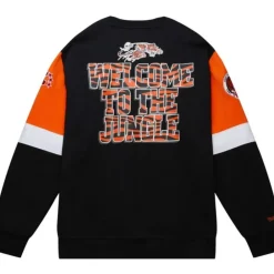 Apparel Mitchell & Ness Hoodies & Sweatshirts-All Over Crew 3.0 Cincinnati Bengals
