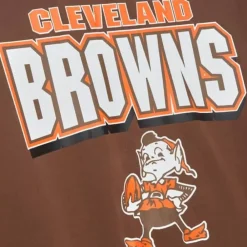 Apparel Mitchell & Ness T-Shirts & Tops-All Over Crew 2.0 Cleveland Browns