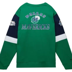 Apparel Mitchell & Ness Hoodies & Sweatshirts-All Over Crew 3.0 Dallas Mavericks
