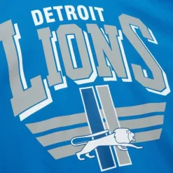 Apparel Mitchell & Ness Hoodies & Sweatshirts-All Over Crew 3.0 Detroit Lions