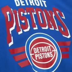 Apparel Mitchell & Ness Hoodies & Sweatshirts-All Over Crew 3.0 Detroit Pistons