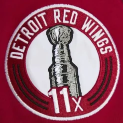 Apparel Mitchell & Ness Hoodies & Sweatshirts-All Over Crew 2.0 Detroit Red Wings