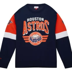 Apparel Mitchell & Ness Hoodies & Sweatshirts-All Over Crew 3.0 Houston Astros