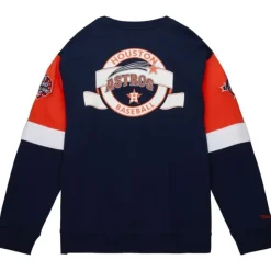 Apparel Mitchell & Ness Hoodies & Sweatshirts-All Over Crew 3.0 Houston Astros