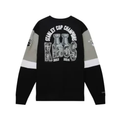 Apparel Mitchell & Ness Hoodies & Sweatshirts-All Over Crew 3.0 Los Angeles Kings