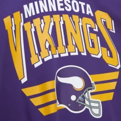 Apparel Mitchell & Ness Hoodies & Sweatshirts-All Over Crew 3.0 Minnesota Vikings
