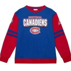 Apparel Mitchell & Ness Hoodies & Sweatshirts-All Over Crew 2.0 Montreal Canadiens