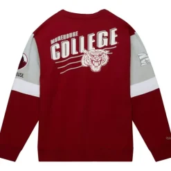 Apparel Mitchell & Ness Hoodies & Sweatshirts-All Over Crew 3.0 Morehouse College